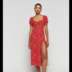 Reformation Lacey Dress in Baila